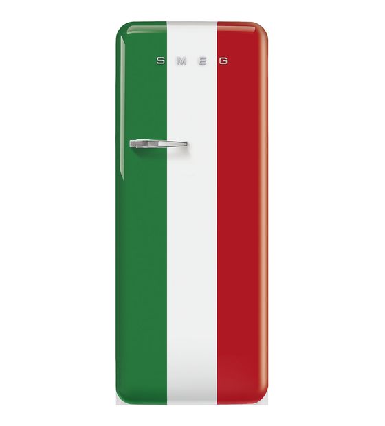 Smeg FAB28RDIT6 270 l / 244 l Kühlschrank freistehend EEK: C 104 kWh Jahr  (Grün, Weiß, Rot) f&uuml;r 1.612,00 Euro