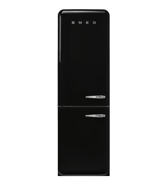 Smeg FAB32LBL6 234 l / 97 l Kühl-Gefrierkombi freistehend NoFrost 158 kWh Jahr  (Schwarz) f&uuml;r 1.663,00 Euro