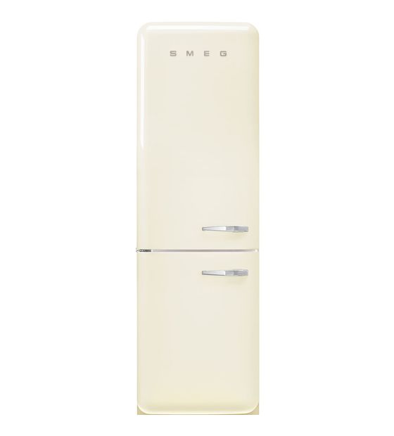 Smeg FAB32LCR6 234 l / 97 l Kühl-Gefrierkombi freistehend NoFrost 158 kWh Jahr  (Cremefarben) f&uuml;r 1.663,00 Euro