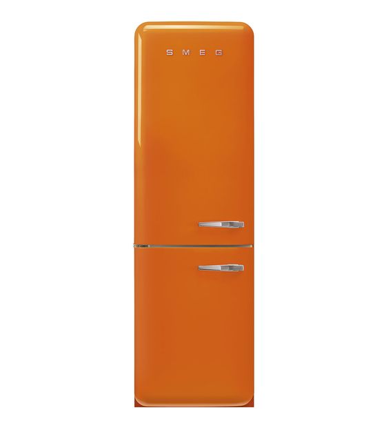 Smeg FAB32LOR6 234 l / 97 l Kühl-Gefrierkombi freistehend NoFrost 158 kWh Jahr  (Orange) f&uuml;r 1.824,00 Euro