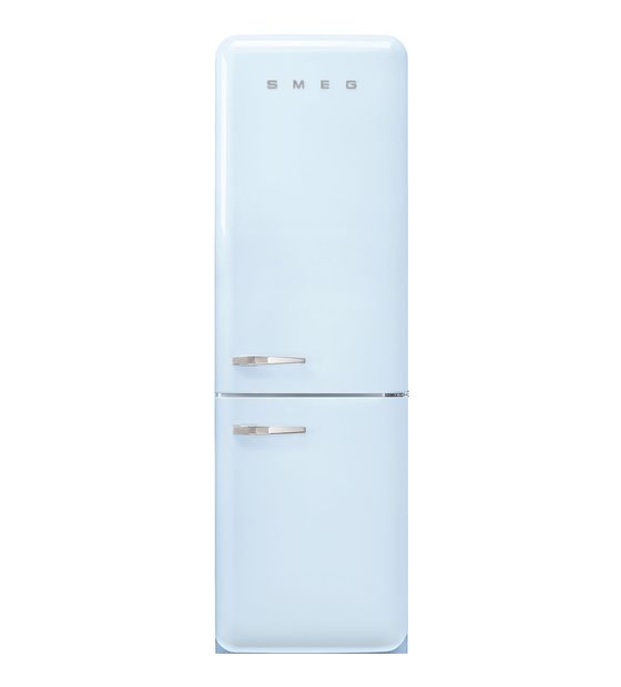Smeg FAB32RPB6 234 l / 97 l Kühl-Gefrierkombi freistehend NoFrost 158 kWh Jahr  (Blau) f&uuml;r 1.824,00 Euro