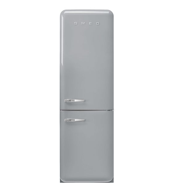 Smeg FAB32RSV6 234 l / 97 l Kühl-Gefrierkombi freistehend NoFrost 158 kWh Jahr  (Silber) f&uuml;r 1.824,00 Euro