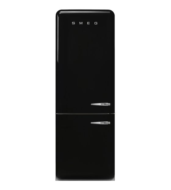 Smeg FAB38LBL6 344 l / 137 l Kühl-Gefrierkombi freistehend NoFrost 230 kWh Jahr  (Schwarz) f&uuml;r 2.291,00 Euro