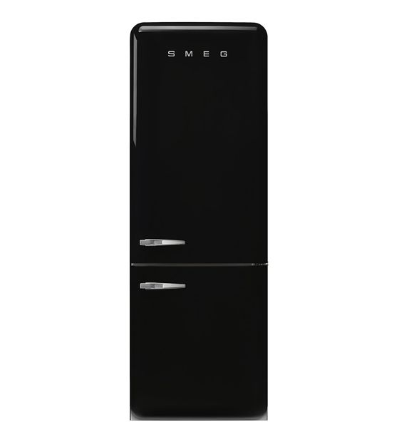 Smeg FAB38RBL6 344 l / 137 l Kühl-Gefrierkombi freistehend NoFrost 230 kWh Jahr  (Schwarz) f&uuml;r 2.291,00 Euro