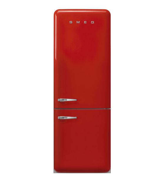 Smeg FAB38RRD6 344 l / 137 l Kühl-Gefrierkombi freistehend NoFrost 230 kWh Jahr  (Rot) f&uuml;r 2.291,00 Euro