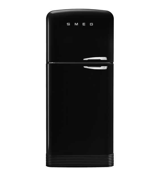 Smeg FAB50LBL5 400 l / 124 l Kühl-Gefrierkombi freistehend NoFrost 265 kWh Jahr  (Schwarz) f&uuml;r 2.291,00 Euro