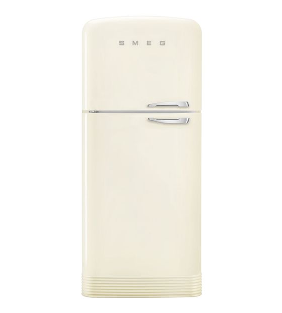 Smeg FAB50LCR5 524 l / 400 l / 124 l Kühl-Gefrierkombi freistehend NoFrost 265 kWh Jahr  (Cremefarben) f&uuml;r 2.291,00 Euro