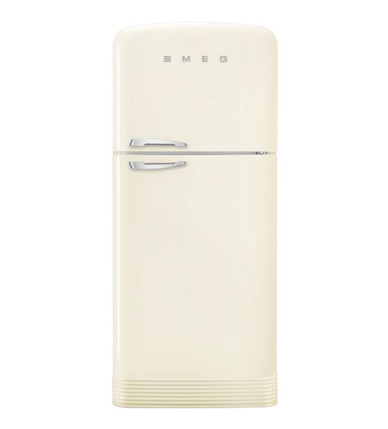 Smeg FAB50RCR5 524 l / 400 l / 124 l Kühl-Gefrierkombi freistehend NoFrost 265 kWh Jahr  (Cremefarben) f&uuml;r 2.291,00 Euro