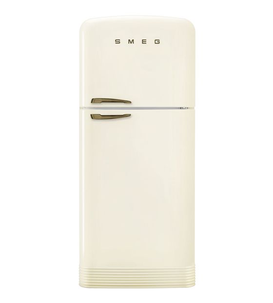Smeg FAB50RCRB5 524 l / 400 l / 124 l Kühl-Gefrierkombi freistehend NoFrost 265 kWh Jahr  (Cremefarben) f&uuml;r 2.291,00 Euro