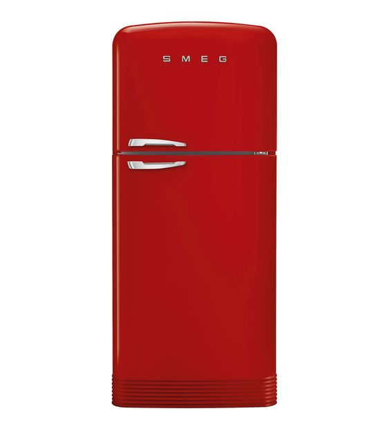 Smeg FAB50RRD5 524 l / 400 l / 124 l Kühl-Gefrierkombi freistehend NoFrost 265 kWh Jahr  (Rot) f&uuml;r 2.291,00 Euro