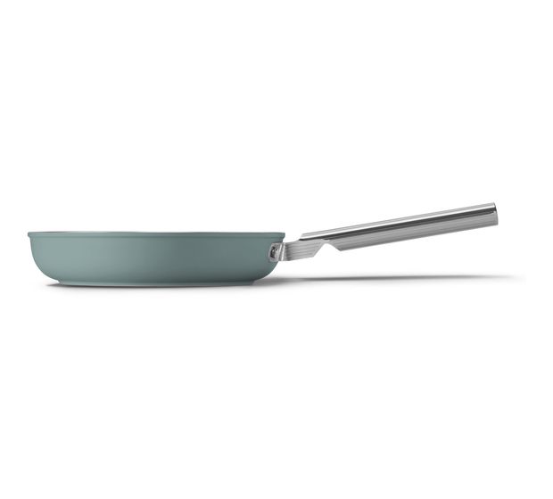 Smeg FPF2402EGM Bratpfanne 50's Style 24 cm Keramik beschichtet für alle Herdplatten und Backöfen bis 250° Spülmaschinengeeignet   (Grün) f&uuml;r 99,99 Euro