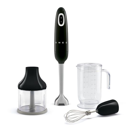 Smeg HBF03BLEU Stabmixer 700 W  (Schwarz) f&uuml;r 108,99 Euro