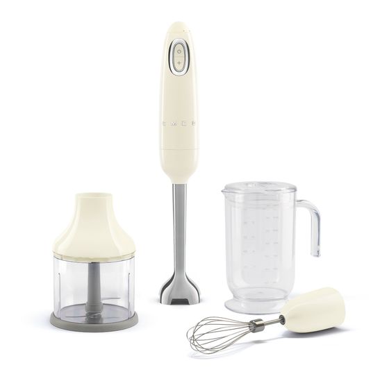 Smeg HBF03CREU Stabmixer 700 W  (Cremefarben) f&uuml;r 108,99 Euro