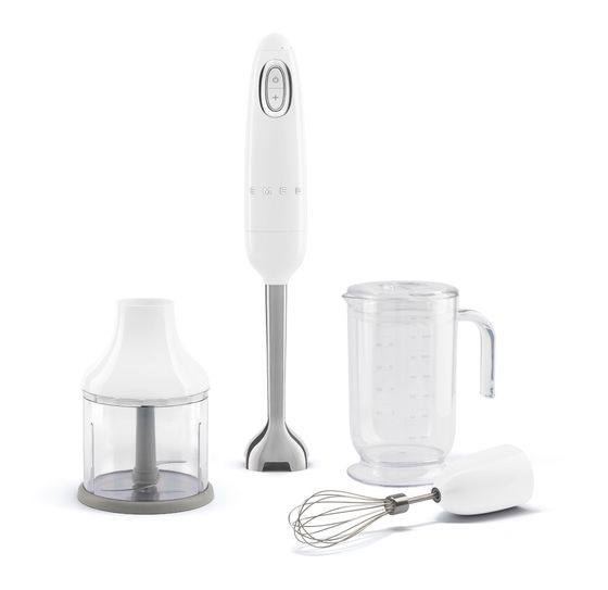 Smeg HBF03WHEU Stabmixer 700 W  (Weiß) f&uuml;r 108,99 Euro