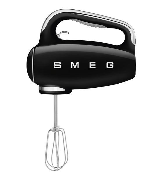 Smeg HMF01BLEU Handmixer 250 W 9 Stufen  (Schwarz) f&uuml;r 133,99 Euro