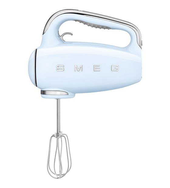 Smeg HMF01PBEU Handmixer 250 W 9 Stufen  (Blau) f&uuml;r 133,99 Euro