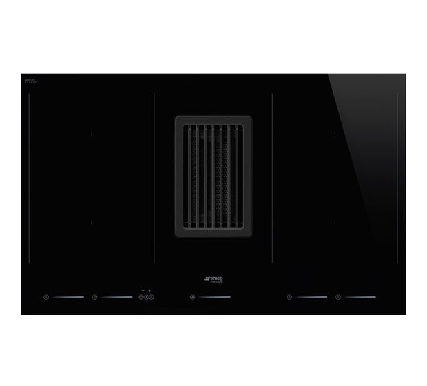 Smeg HOBD682D1 autarkes 80 cm Induktions Kochfeld/Herdplatte 2 Zone(n) mit in­te­grier­tem Dunstabzug f&uuml;r 2.795,00 Euro