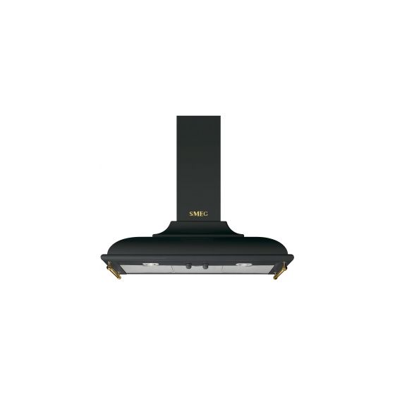 Smeg KC19AOE Abluft Dunstabzugshaube/Esse Wand 90 cm (Anthrazit) f&uuml;r 1.227,00 Euro