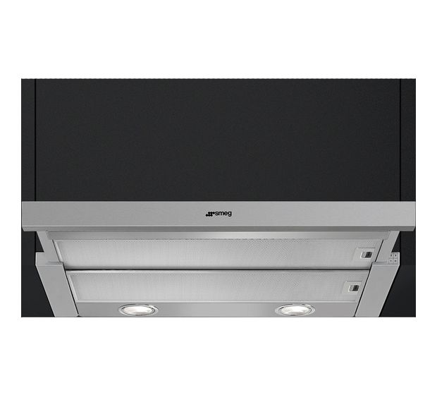 Smeg KSET666XE Abluft Dunstabzugshaube/Esse Einbau 60 cm (Silber) f&uuml;r 484,00 Euro