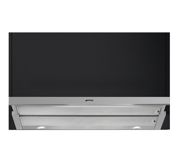 Smeg KSET999XE Abluft Dunstabzugshaube/Esse Einbau 90 cm (Silber) f&uuml;r 578,00 Euro