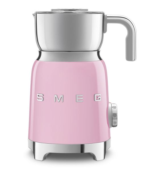 Smeg MFF01PKEU Milchaufschäumer Automatischer Milchaufschäumer/-wärmer ca. 250 ml  (Pink) f&uuml;r 198,99 Euro