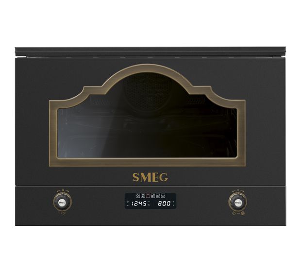 Smeg MP722AO Einbau-Mikrowelle 850 W Größe: mittel Grill (Anthrazit) f&uuml;r 1.017,00 Euro
