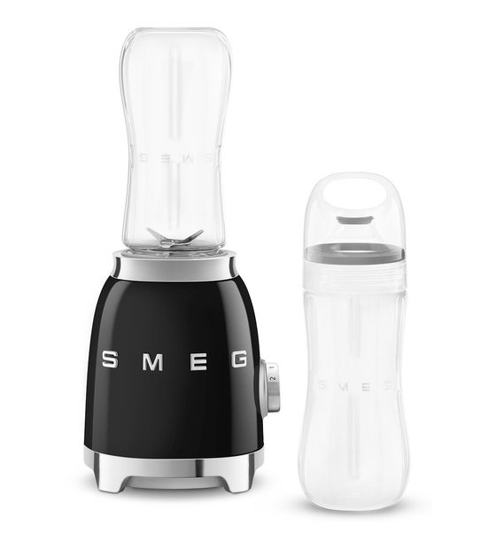 Smeg PBF01BLEU 50's Retro Style 0,6 l Standmixer 2 Geschwindigkeiten 300 W  (Schwarz) f&uuml;r 108,99 Euro
