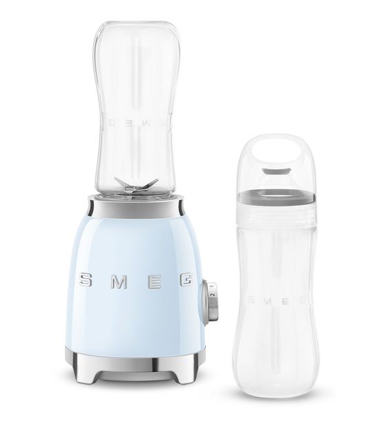 Smeg PBF01PBEU 50's Retro Style 0,6 l Standmixer 2 Geschwindigkeiten 300 W  (Blau) f&uuml;r 108,99 Euro