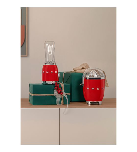 Smeg PBF01RDEU 50's Retro Style 0,6 l Standmixer 2 Geschwindigkeiten 300 W  (Rot) f&uuml;r 108,99 Euro