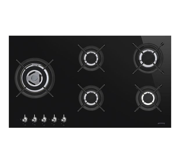 Smeg PV395LCNDE autarkes 90 cm Gaskochfeld Kochfeld/Herdplatte 5 Zone(n) f&uuml;r 1.449,00 Euro