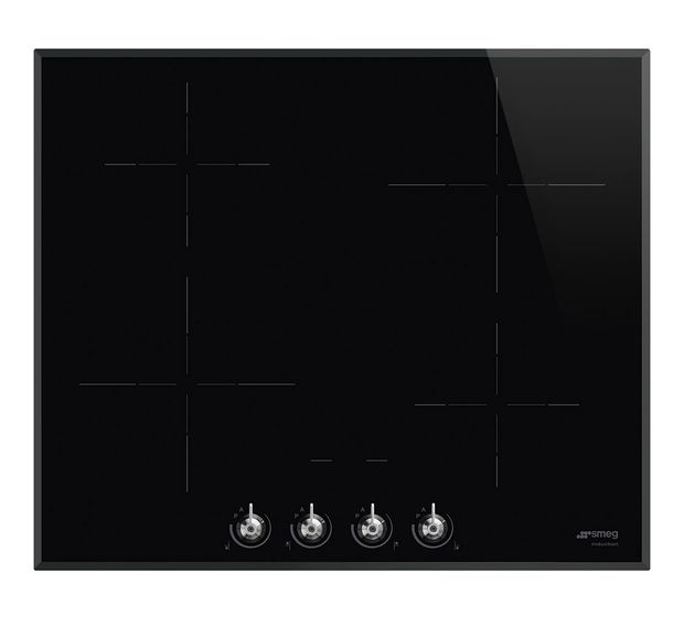 Smeg SI364BM autarkes 60 cm Induktions Kochfeld/Herdplatte 4 Zone(n) f&uuml;r 845,00 Euro