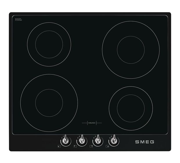 Smeg SI964NM autarkes 60 cm Induktions Kochfeld/Herdplatte 4 Zone(n) f&uuml;r 1.283,00 Euro