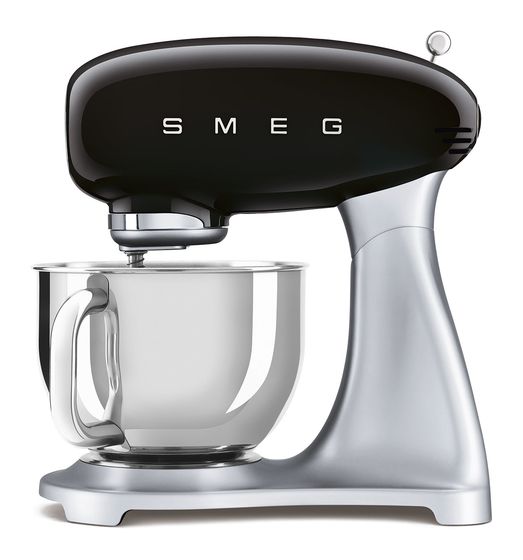 Smeg SMF04BLEU 800 W Küchenmaschine 4,8 l  (Schwarz) f&uuml;r 327,00 Euro