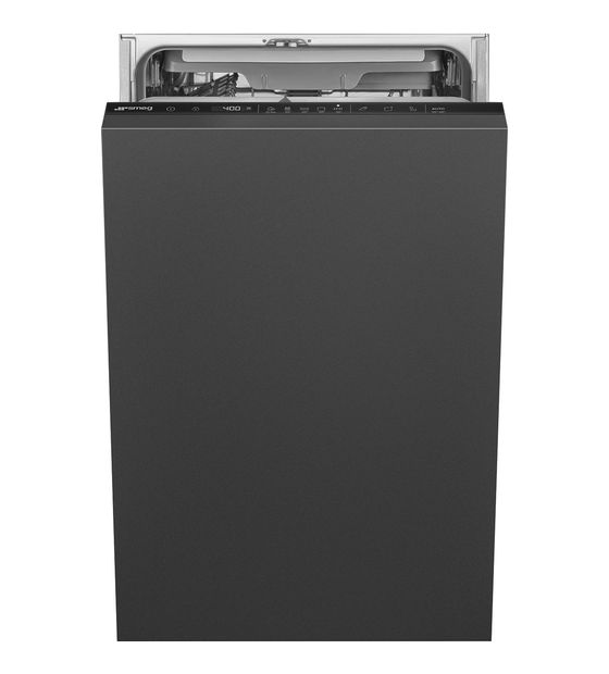 Smeg ST4533CIN 45 cm Geschirrspüler vollintegriert (ohne Front) Leise 10 Maßgedecke aquaStop Funktion Kondensations f&uuml;r 839,00 Euro