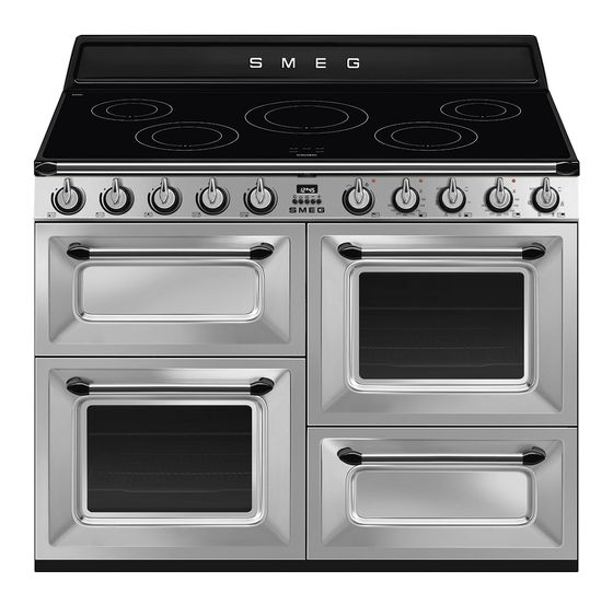 Smeg TR4110IX2 Freistehender Herd Elektro normal 5 Beheizungsarten AutoClean mit Induktions Kochfeld f&uuml;r 4.376,00 Euro