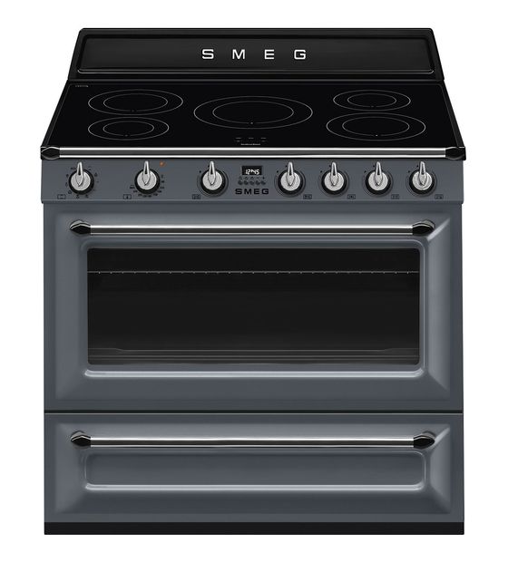 Smeg TR90IGR2 Freistehender Herd Elektro 115 l 9 Beheizungsarten mit Induktions Kochfeld f&uuml;r 4.264,00 Euro