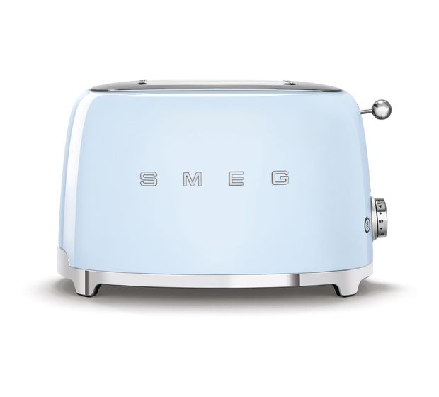 Smeg TSF01PBEU Toaster 950 W 2 Scheibe(n) 6 Stufen  (Blau) f&uuml;r 141,99 Euro