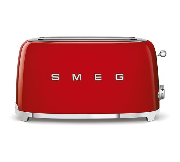 Smeg TSF02RDEU Toaster 1500 W 4 Scheibe(n) 6 Stufen  (Rot) f&uuml;r 166,99 Euro