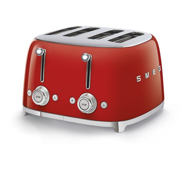 Smeg TSF03RDEU Toaster 2000 W 4 Scheibe(n) 6 Stufen  (Rot) f&uuml;r 183,99 Euro