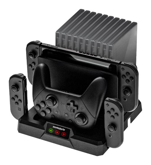 Snakebyte Dual Charge:Base S  (Schwarz) f&uuml;r 11,51 Euro