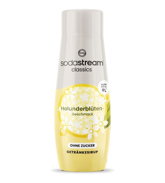 SodaStream 1024269490 Sirup Holunderblüte ohne Zucker Karbonisierungssirup 440 ml f&uuml;r 4,99 Euro