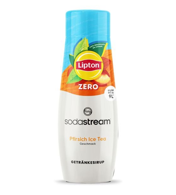 SodaStream 1924223490 Lipton Ice Tea Pfirsich ohne Zucker Sirup Karbonisierungssirup 440 ml f&uuml;r 4,99 Euro