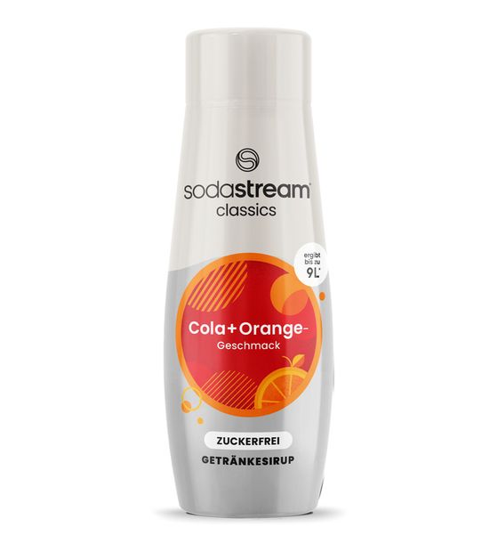 SodaStream Cola + Orange ohne Zucker Dessertsirup 440 ml f&uuml;r 5,49 Euro
