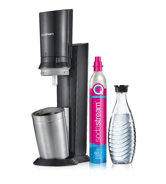 SodaStream Crystal 3.0 Wassersprudler  (Schwarz) f&uuml;r 139,99 Euro