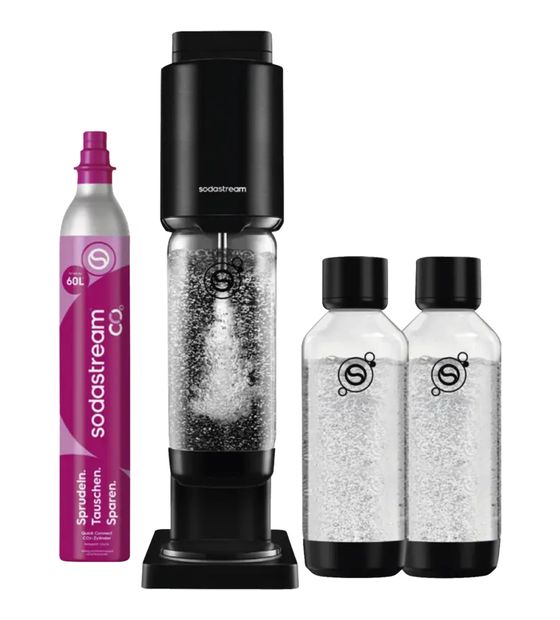 SodaStream Fresh Vorteilspack Wassersprudler  (Schwarz) f&uuml;r 99,99 Euro