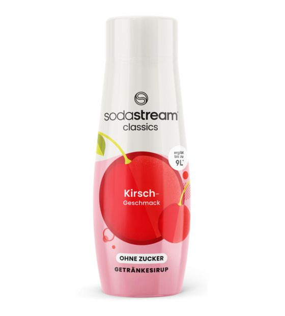 SodaStream Kirsche ohne Zucker Dessertsirup 440 ml f&uuml;r 5,49 Euro