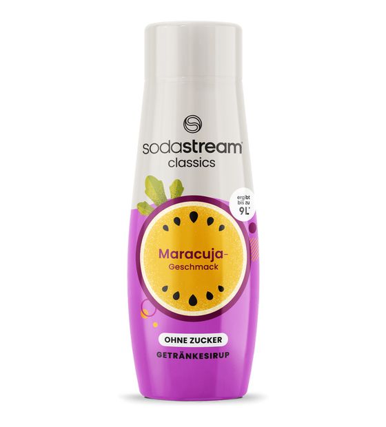 SodaStream Maracuja ohne Zucker Dessertsirup 440 ml f&uuml;r 5,49 Euro