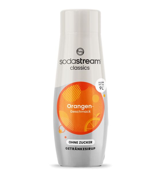 SodaStream Orange ohne Zucker Dessertsirup 440 ml f&uuml;r 5,49 Euro