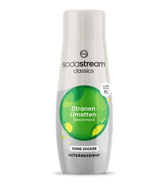SodaStream Zitrone-Limette ohne Zucker Dessertsirup 440 ml f&uuml;r 5,49 Euro