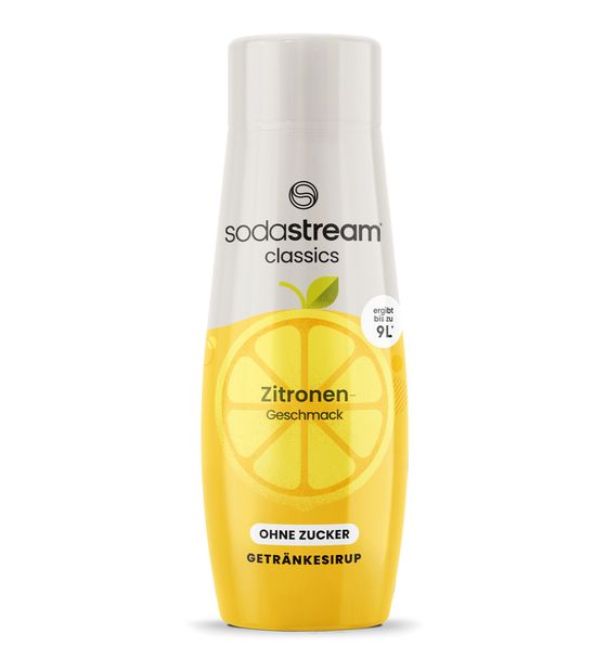 SodaStream Zitrone ohne Zucker Dessertsirup 440 ml f&uuml;r 5,49 Euro